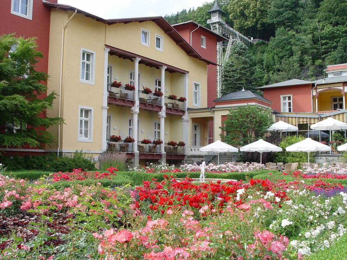 Parkhotel Bad Schandau Mit Spa Ngoại thất bức ảnh